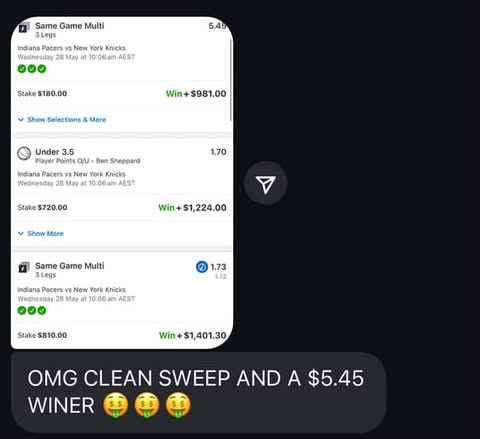 Instagram winning post